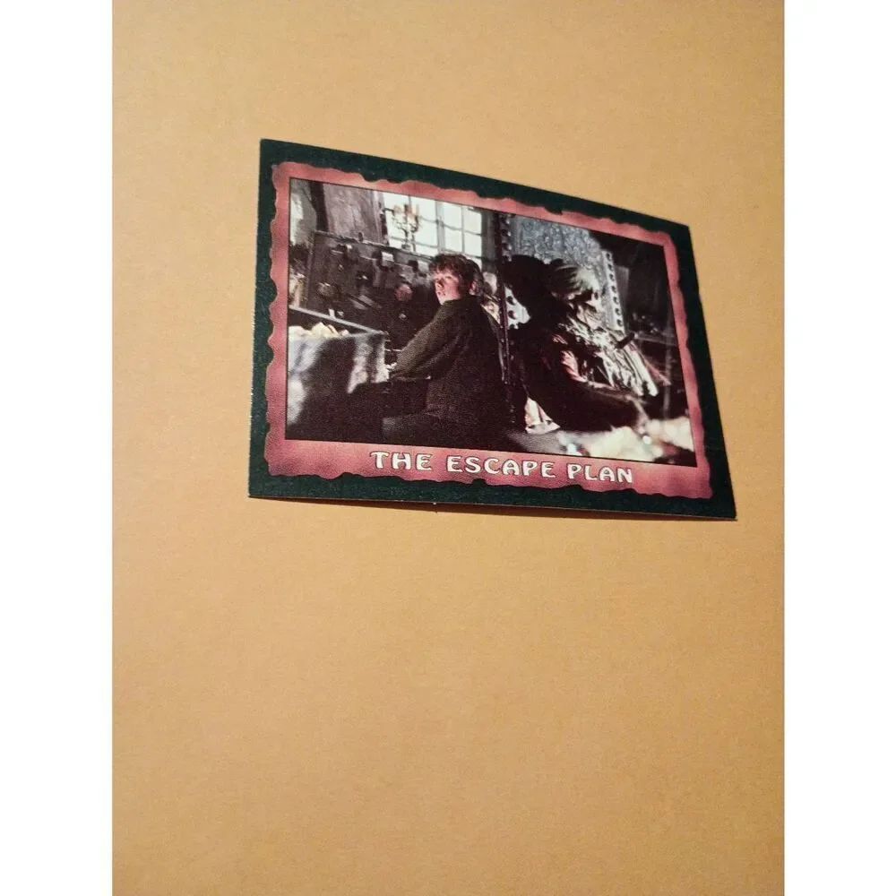 Vintage 1985 Warner Bros Topps Gum Goonies Trading Card #52 The Escape Plan